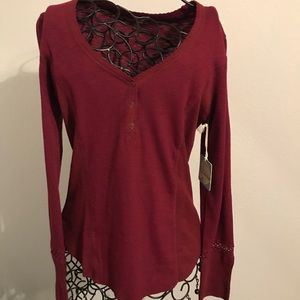 Long sleeve Henley